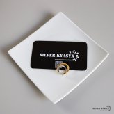 ステンレス ニュアンスイヤーカフ 交差 メタルイヤーカフ コンビ 不規則 クロス ライン ゴールド 18KGP ミックス 片耳1点 可愛い シンプル プチプラ 耳の穴不要 痛くない レディース 金属アレルギー対応フェイクピアス ノンホール イヤリング 女性