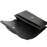 ヴィヴィアン ウエストウッド カードケース コンパクト レディース ブランド Vivienne Westwood SAFFIANO ロゴ 51040067 L001N N402 BLACK ビビアン