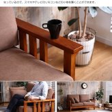 ソファ 座椅子 ー 二人掛け sofa 2P おしゃれ おうち時間 一人暮らし 新生活 ヴィンテージ 肘掛けあり 肘置きあり シンプル 木製フレーム 木フレーム ボリューム やわらか 座り心地 送料無料