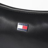 高品質ヨーロッパ輸入モデル トミーヒルフィガー TOMMY HILFIGER ショルダーバッグ レディース TOMMY JEANS DAILY ELEATED ブラック AW0AW19041 BDS BLACK 送別会 誕生日 結婚祝い 結婚式 彼氏 息子 夫 男性 名刺入れ 高級 父の日 母の日 即日発送