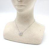 スワロフスキー swarovski ネックレス アクセサリー 5534887 Edelweiss エーデルワイス ペンダント レディース シルバー+ホワイト 海外正規品