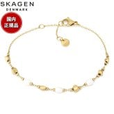 スカーゲン SKAGEN Agnethe Pearl アクセサリー ブレスレット ゴールドトーン レディース SKJ1880710