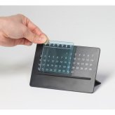 【直送】スタイリッシュ万年カレンダー 卓上 [26-0594-068] 曜日プレート移動式 アナログ デスク 部屋 シンプルデザイン 贈り物 ギフト