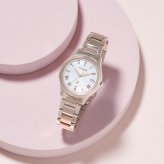 シチズン クロスシー エコドライブ 電波時計 xC EO1246-51A レディース 腕時計 CITIZEN hikari collection【2026 新作】