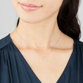 【無料ラッピング】  カナルヨンドシー Canal 4℃ ネックレス シルバー ネックレス キュービックジルコニア レディース ブランド 正規品 新品 ギフト プレゼント 人気 おすすめ 誕生日 記念日 クリスマス 送料無料