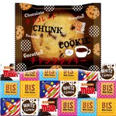 (全国送料無料) お菓子 詰め合わせ チロルチョコと銀の汐チャンククッキーのセット(2種・計19コ)当たると良いねセット メール便 (omtmb9642z）【送料無料 おやつ 小袋 個包装 お試し 人気商品】