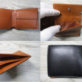 SALE 財布 メンズ 二つ折り 本革 とっても柔らかい質感の牛革 スタイリッシュでおしゃれ 上品なバイカラーデザイン WANDER Special セール 格安