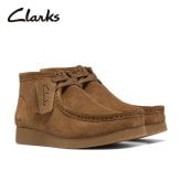 クラークス ブーツ メンズ ワラビー エヴォ ブーツ 靴 モカシン ショートブーツ スエード Clarks 26329302 Wallabee EVO BT