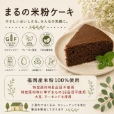 米粉で作ったシフォンケーキ 15cmホール（小麦粉・卵・乳製品・動物性食品不使用）ギフト