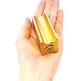 葉巻スタンド Lサイズ シガー 置き ゴールド 喫煙具 たばこ シガーレスト 金 シガーカッター パンチ付き おしゃれ メンズ  シンプル 煙草 かっこいい ギフト プレゼント