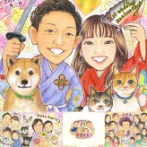 結婚記念日のプレゼントに、心のこもった贈り物をお探しなら。 ギフト 似顔絵 結婚記念日 手描き プレゼント 名入れ 贈り物 結婚記念日 結婚10周年 金婚式 記念 結婚30周年 お祝い 周年記念 家族 夫婦 ご両親 修正無料 下書き確認 名入れ そっくり 実績多数 サプライズ かわいい 結婚記念日 感謝 宝物 一生もの 記念日 傘寿祝い 披露宴 お祝い返し 贈答品 感激 卒寿祝い 感動 喜寿祝い