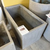 植木鉢 おしゃれ 大型 四角 コンカー レクト FPR製 寒冷地対応 グレー 北欧 鉢カバー 屋外 室内 兼用 観葉植物用 サボテン 特大 ガーデニング ベランダ 玄関 インテリア プランター