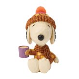 ジム ショア Jim Shore スヌーピー コージーフォール ウィズ マグ 置物 フィギュア 人形 6018513 Peanuts インテリア ＜ハロウィン＞