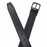 MICHAEL KORS マイケルコース アウトレット MK シグネチャー リバーシブル メンズ ベルト 36F5TBLY3B BLK