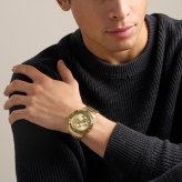 フォッシル FOSSIL 腕時計 メンズ GARRETT マルチファンクション アナログ ツートーン ステンレススチールウォッチ FS6194【2026 新作】