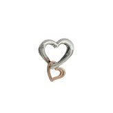 パンドラ PANDORA Two-tone Openwork Infinity Heart Charmブレスレットチャームレディース 782642c00 シルバー ローズゴールド