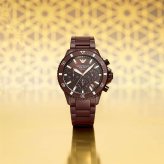 エンポリオアルマーニ EMPORIO ARMANI 腕時計 メンズ ソーラー クロノグラフ セラミック AR70025【2026 新作】