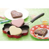 IH対応 しあわせを呼ぶ四葉のフライパン A/レッド KS-2812 景品 記念品 粗品 ノベルティ 名入れ 御挨拶 ご挨拶