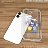 iPhone16 Pro Max ケース サンリオ IIIIfit Clear 耐衝撃 ハイブリッド スマホケース カバー ミックス キャラクター かわいい おしゃれ ストラップホール付き サンリオ正規ライセンス品