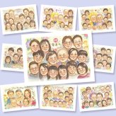 ギフト 傘寿祝い 似顔絵 名入れ 贈り物 プレゼント 手描き 傘寿 80歳 長寿祝い 記念日 誕生日 大人数 お母さん 家族 両親 お父さん 修正無料 名入れ 下書き確認 実績多数 一生もの 喜ばれる 似てる 思い出 80歳 長寿祝い 長寿 米寿祝い 引っ越し ホワイトデー オーダーメイド ブライダルギフト サプライズ カラフル 感動 還暦祝い 闘病中の方への励まし