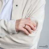 ステンレス 細身 印台リング シンプル シグネットリング メタリック ゴールド シルバー 指輪 プチプラ 高見え 大人 可愛い レディース 女性 金属アレルギー対応