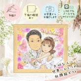 似顔絵 結婚式 ギフト 名入れ 手描き 贈り物 プレゼント 結婚式 結婚祝い ウェディング ウェルカムボード 婚礼 カップル 新郎 両親 新婦 下書き確認 名入れ 修正無料 実績多数 かわいい 喜ばれる そっくり ブライダル ウェディング 一生もの 思い出 バレンタインデー 同窓会 感謝 サプライズ 家族 闘病中の方への励まし キレイ 感動 贈答品 還暦祝い
