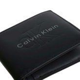 カルバンクライン CALVIN KLEIN BOLD BILLFOLD WITH COIN 二つ折り財布 二折財布 lv04d1156g-ub1 メンズ BLACK