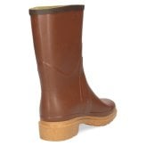 エーグル レインブーツ メンズ 防滑 防水 シューズ ビソン2 ラバーブーツ AIGLE ZZH3650 BISON 2 マロン ブラウン 長靴 ハーフ丈