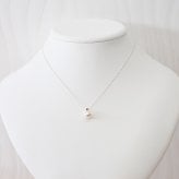 ［pearl597］ 8mm - 8.5mm ホワイトピンク ペンダント ネックレス 1月 誕生石 ガーネット あこや真珠