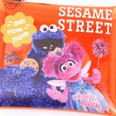 セサミストリート クリアマルチケース(SS) オレンジ ポーチ