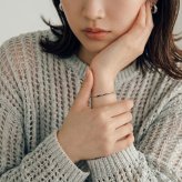 チェーンペアブレスレット シルバー SATURNO ペア カップル お揃い 大人 彼女 彼氏 女性 男性 誕生日プレゼント 記念日 ペアブレスレット ブランド