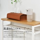 メラミン コンソールテーブル W60 ONHT-0077NAT ONHT-0077BRN W600×D200×H800mm スリムテーブル ハイテーブル カウンター 飾り棚 エントランステーブル 玄関テーブル 玄関収納 玄関デスク サッカーボール収納 ボール収納 インテリアテーブル