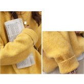 ニット レディース 通販 ニットトップス セーター プルオーバー 長袖 チュニック ロング丈 レディースニット あったかい 暖かい ナチュラル シンプル きれいめ ゆったり お出かけ デイリー 通勤 通学 おしゃれ かわいい 秋 冬