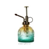霧吹き 観葉植物 通販 スプレーボトル スプレー容器 鉢植え 水やり 花 植物 多肉植物 かわいい おしゃれ ガーデニング 園芸 掃除 アンティーク調 レトロ 室内 屋外 オシャレ インテリア 散水用品