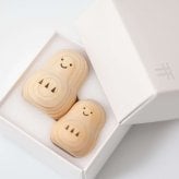 神棚 オブジェ「願い小だるま【伊勢神宮のヒノキ】ペア」伊勢神宮 神具 国産 だるま 祈願 ハンドメイド 置き物 ダルマ セット 小さい 飾り 玄関飾り 希少 縁起物 シンプル モダン ヒノキ ひのき 檜 リビング 寝室 小さめ 可愛い ナチュラル 木製 伊勢 神宮 玄関 木 インテリア小物（雑貨類）【送料無料】