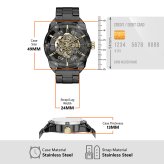 ディーゼル DIESEL 腕時計 メンズ SPIKED AUTOMATIC ステンレススチールウォッチ DZ4719 【2026 新作】