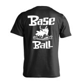 野球 Tシャツ 半袖 メンズ ウェア レディース 練習着 ジュニア ドライ おもしろ tシャツ 速乾 名入れ スポーツ 女子 男子 チーム おしゃれ 文字入れ 「野球 ベースボール 七転び八起き」 アートワークスコウベ 【送料無料】