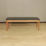 ダイニングベンチ メーベル レッドオーク 天然木 92cm・120cm ナチュラル・ブラウン W92xD35xH44cm / W120xD35xH44cm ベンチ 長椅子 食卓椅子 ダイニング 木製 ナチュラル ブラウン おしゃれ
