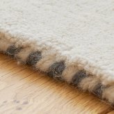 ラグ カーペット ギャベ ギャッベ ギャッペ マット 防炎 インド絨毯 ギャベマット 羊毛 ホワイト インドギャベ 絨毯 高級感 130x190cm