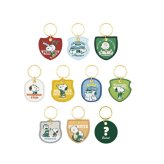 スヌーピー シークレットワッペンキーリング 全10種 コンプリートBOX Preppystyle schoolbus 送料込み