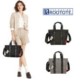 ROOTOTE ルートート IP.デリ.リップ.ピーナッツ-1P トートバッグ 斜め掛け 手持ち スヌーピー レディース 普段使い 使いやすい かばん カバン 鞄 バッグ