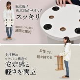 tone. サイドテーブル ONST0208 キャスター付き ナイトテーブル ガラステーブル 木製テーブル ガラスサイドテーブル ソファサイドテーブル ベッドサイドテーブル ガラス製 ガラス棚 ガラ 新築祝い 引越し祝い