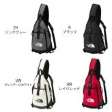 ノースフェイス ショルダーバッグ リープスリング THE NORTH FACE NM72600 LEAP SLING 7L スリングバッグ ボディバッグ ワンショルダー ブラック 黒 ホワイト レッド グレー