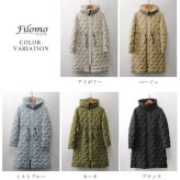 シームレス ダウンコート レディース フード付き テフロン 加工 ロング丈 Filomo ダウン 80% 撥水加工 ブラック ミセス 大人 保温 防風 防寒 暖かい 花粉対策 軽い 上着 デイリー 秋 冬 アウター ブランド ギフト プレゼント 5F (08000238r)