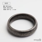 ステンレス ブラックリング 燻し加工 アンティークリング メンズリング つや消し 指輪 マット 甲丸 プチプラ 高見え 渋い かっこいい 男性 金属アレルギー対応