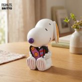 スヌーピー ハート ミニ 8.9cm | ロメロ・ブリット Romero Britto デザイン アート 正規輸入品