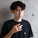 ステンレス ドッグタグネックレス ゴールド クロス メンズ ペンダント 十字架 ストーン プレート タグネックレス 男性用 アクセサリー 金色 バイカラー 格子柄 重厚感 存在感 カジュアル ストリート ヒップホップ 装飾