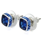 スワロフスキー swarovski ピアス アクセサリー 誕生石 9月 5660803 Birthstone バースストーン スタッドピアス レディース ブルー