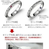 ハワイアンジュエリー リング オーダーメイド 結婚指輪 刻印 無料 誕生石入れ可 1号～29号 幅6mm スクロールカットアウト ギフト対応可 指輪 マリッジリング K14ゴールド メンズ レディース 誕生日 プレゼント【品番：KJGR-001】