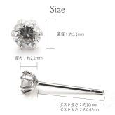 プラチナ ピアス レディース 白金 ダイヤモンド 一粒 0.2ct Pt900 片耳のみの購入可 誕生日 記念日 プレゼント 彼女 妻 サプライズ RME-TAC-20PD ギフト